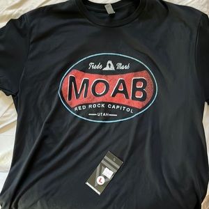 Black rock canyon clothing Moab t shirt